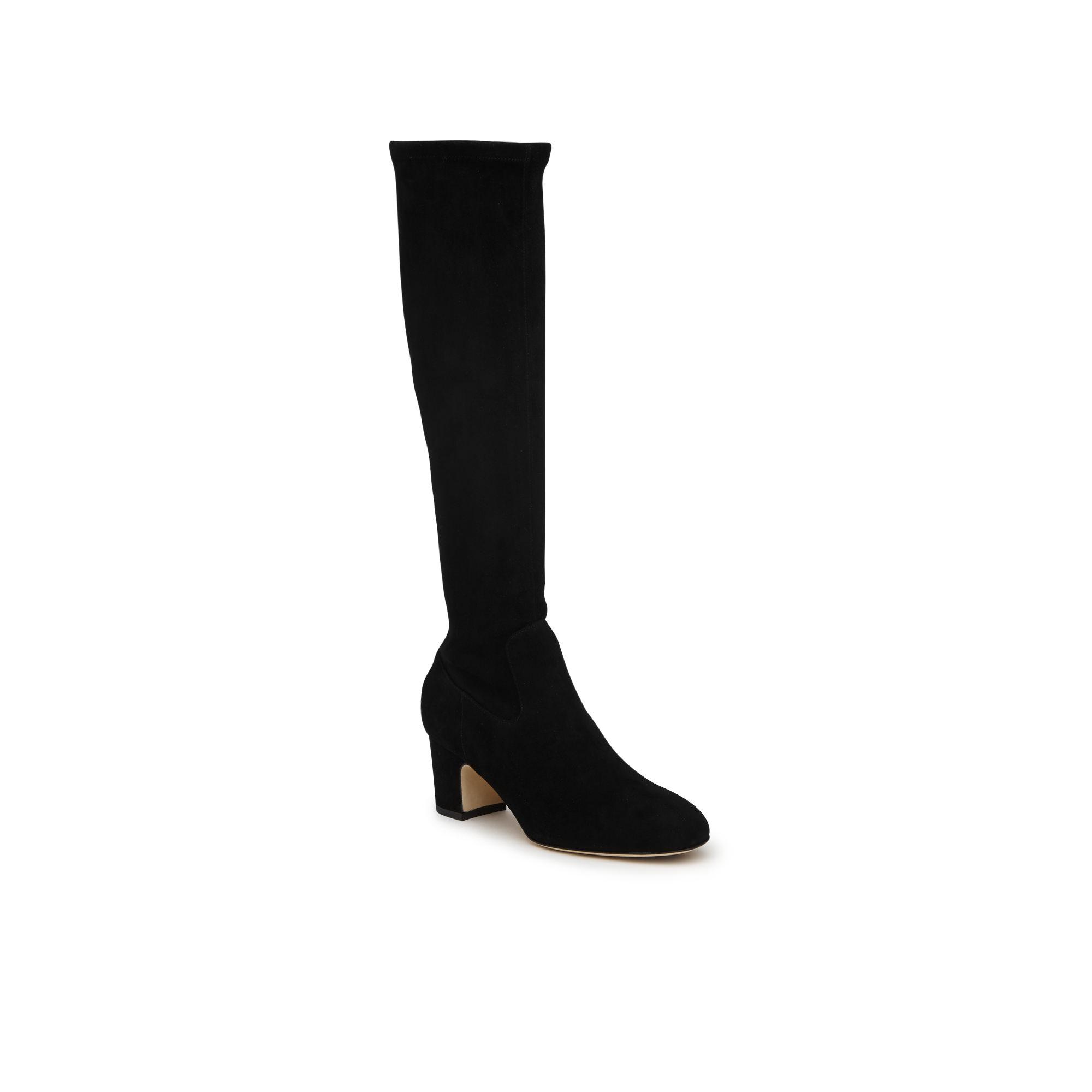 Kiran Stretch Suede Knee Boot